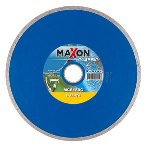 Disc diamantat continuu Maxon pentru faianta, 180x25.4 mm