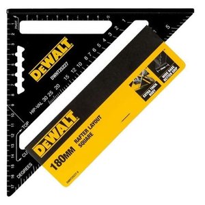 Echer metalic gradat Dewalt tip DWHT25227-0, 180 mm