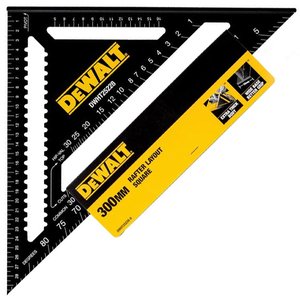 Echer metalic gradat Dewalt tip DWHT25228-0, 300 mm