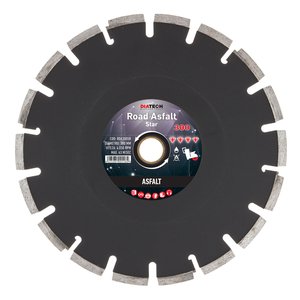 Disc diamantat ROAD STAR ASFALT, pentru asfalt/beton, 300x25.4 mm