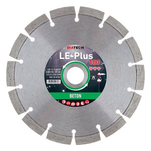 Disc diamantat segmentat LE-PLUS pentru beton, 180x22.2 mm