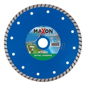 Disc diamantat continuu Maxon Turbo pentru beton, caramida, 180x22.2 mm