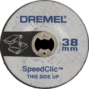 Disc pentru slefuire multimaterial, 38 x 3.2 x 4 mm, tip DREMEL® EZ SpeedClic - SC541