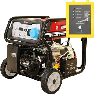 Generator de curent monofazat, pornire electrica, 7 kW, tip SC8000-ATS