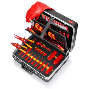 Trusa 34 scule pentru masini electrice KNIPEX, 