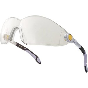 Ochelari de protectie monobloc, lentile transparente, din policarbonat, tip VULCANO2 PLUS CLEAR