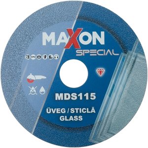 Disc diamantat continuu Maxon pentru sticla, 115x22.2