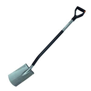 Cazma pentru plantat si bordurat, varf rotunjit, tip Ergonomic™, Fiskars