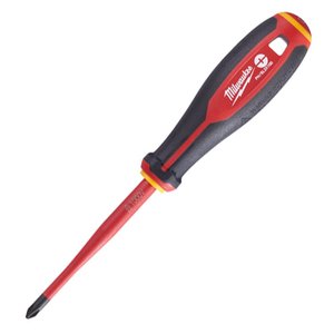 Surubelnita electrician, VDE TRI-LOBE, PH2, 100mm, Milwaukee