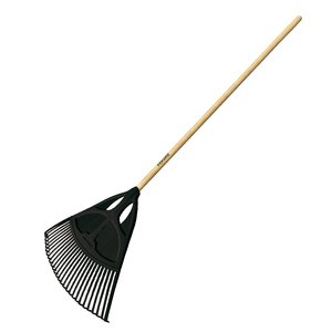 Grebla neagra pentru frunze 1735mm, 900g, Fiskars Clasic XL