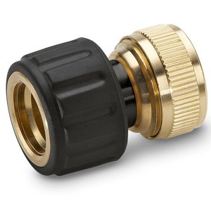 Racord/conector/cupla rapida Karcher, din alama, AQUASTOP, 1/2