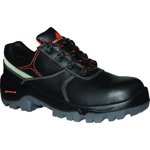 Pantofi de protectie din piele despicata pigmentata,tip PHOCEA S3 SRC, negru, marimea 46