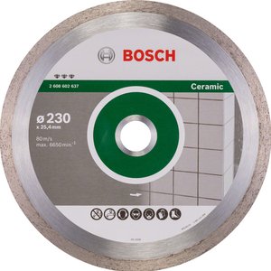 Disc diamantat Best, pentru marmura si ceramica, 230x25.4 mm