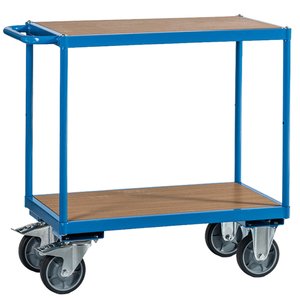 Carucior industrial, 2 polite, capacitate 300 kg, RUNNER SMALL 2 AC