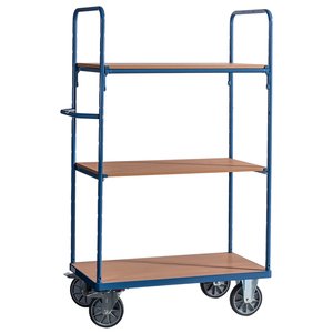 Carucior industrial inalt, 3 polite, capacitate 600 kg, RUNNER BIG 3AC