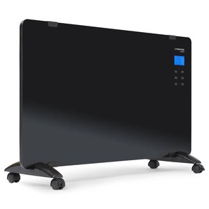 Convector electric din sticla TROTEC TCH 2011E Design - 2000W, negru, cu telecomanda