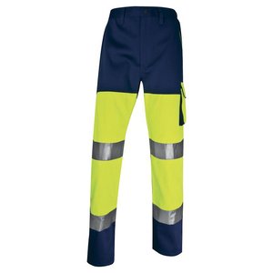 Pantaloni de lucru, galben fluorescent, PANOSTYLE, M