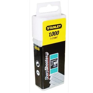 Pachet 1000 capse pentru cabluri cu coroana ingusta STANLEY®, 8 mm