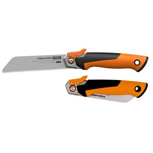 Fierastrau pliabil, Fiskars, PowerTooth, 150mm, 19tpi