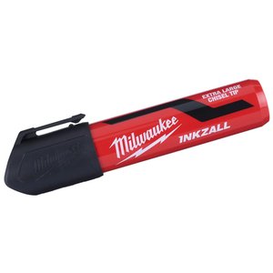 Marker permanent MILWAUKEE INKZALL™ XL, negru, varf lat