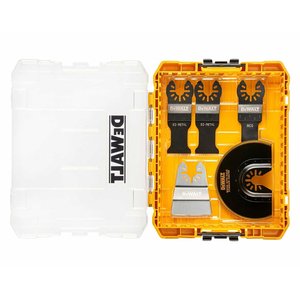 Set 5 lame (panze) pentru masini multifunctionale, taieri in lemn, PVC, rigips, Dewalt DT20761-QZ
