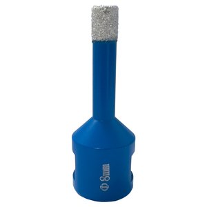 Carota diamantata MAXON pentru gresie, faianta, granit, 8mm, prindere M14, DIATECH