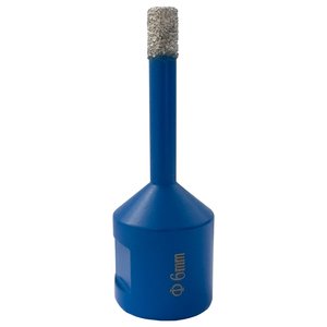 Carota diamantata MAXON pentru gresie, faianta, granit, 6mm, prindere M14, DIATECH