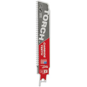 Panza Heavy Duty TORCH™ pentru lucrari de demolare, pentru fierastraie sabie, dinti carbura, 150/1.27 mm - 10 TPI