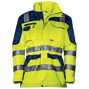 Geaca reflectorizanta galbena Parka Uvex Protection Flash, marime 4XL