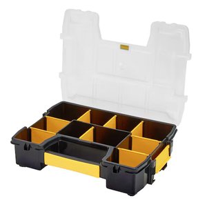Organizator profesional mini STANLEY® SORTMASTER® JUNIOR 10 compartimente, 297x72x220 mm
