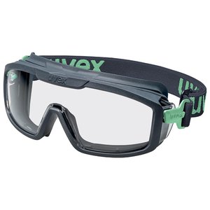 Ochelari de protectie tip Uvex i-Guard Planet cu fixare etansa, protectie laterala, lentila incolora