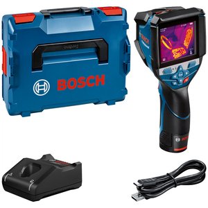 Camera cu termoviziune BOSCH -20°C / +600°C, cu acumulator 12V, 1x 2.0Ah, L-BOXX, PRO GTC 400 C