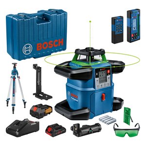 Nivela laser rotativa tip GRL 650 CHVG, stativ pentru constructii BT 300 HD Professional