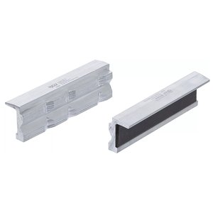 Bacuri protectie menghina 100mm, aluminiu cu profil in V pentru tevi, BGS