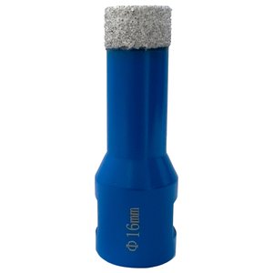 Carota diamantata MAXON pentru gresie, faianta, granit, 16mm, prindere M14, DIATECH