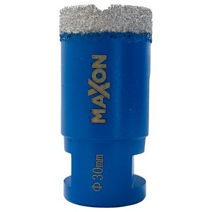 Carota diamantata MAXON pentru gresie, faianta, granit, 30mm, prindere M14, DIATECH