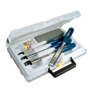 Set 4 dalti pentru lemn, dimensiuni 6, 12, 18 si 25 mm, STANLEY seria 5002