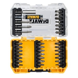 Set 33 accesorii pentru insurubare si gaurire, 39 biti Torx/PH/PZ/Drept, prelungitor magnetic, tip DT70709-QZ