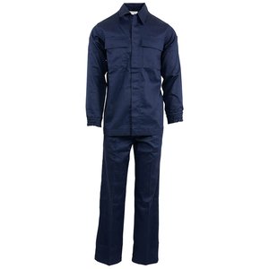 Costum salopeta ignifuga, FLAME, bleumarin, M