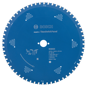 Disc pentru circular, 350 x 30 mm, 60 dinti, Expert for Sandwich Panel