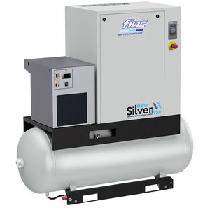 Compresor cu surub si uscator NEW SILVER 15/500D, 13 bar Compresor cu surub si uscator NEW SILVER 15/500D, 13 bar