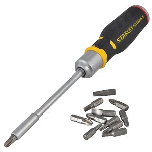 Surubelnita Stanley cu clichet si 12 varfuri interschimbabile