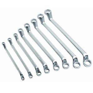 Set 8 chei inelare cu cot 6 - 22 mm, STANLEY Maxi-Drive Plus