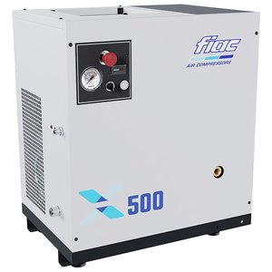 Compresor cu surub FIAC X500 cu invertor | 10 bar, 498 l/min, 5.5CP - compresor profesional