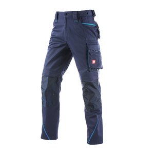 Pantaloni de lucru ergonomici Strauss, e.s.motion 2020, albastru inchis/albastru, marimea 54