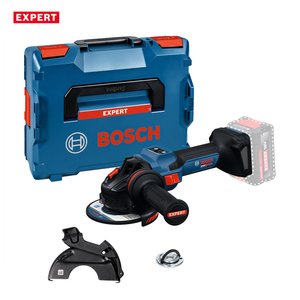 Polizor unghiular cu acumulatori 18V BOSCH BITURBO Profesional EXPERT L-BOXX, 125 mm, tip EXWS 18V-15S EXPERT (SOLO)