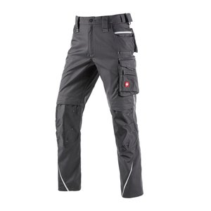 Pantaloni de lucru ergonomici Strauss, e.s.motion 2020, gri antracit/platina, marimea 38