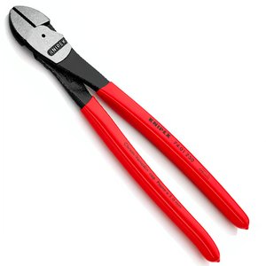 Cleste de forta KNIPEX cu taietura laterala si parghie mare, 250 mm