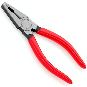 Cleste combinat universal (patent) KNIPEX, 140 mm, manere acoperite cu plastic