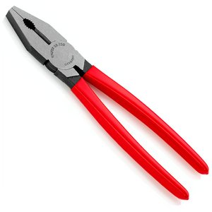 Cleste combinat universal (patent) KNIPEX, 250 mm, manere acoperite cu plastic